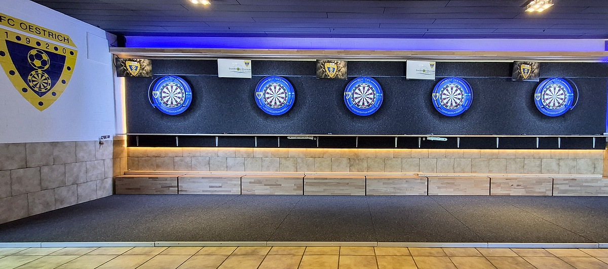 FC Oestrich im Rheingau, Abteilung Dartsport, Dartanlage